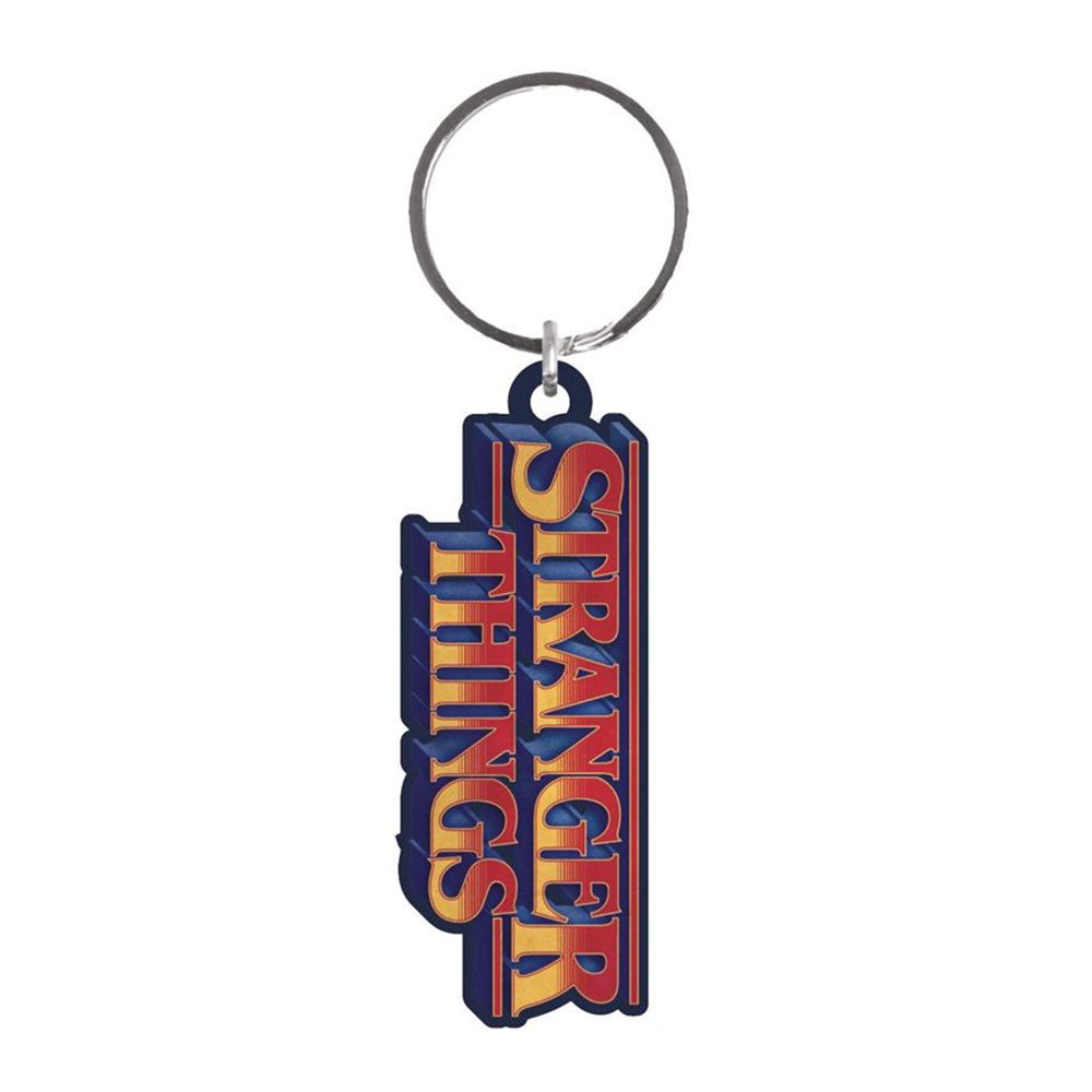 STRANGER THINGS ストレンジャー・シングス (シーズン5 配信 記念 ) - S5 (RETRO LOGO) / Metal Keychain / キーホルダー - PGS